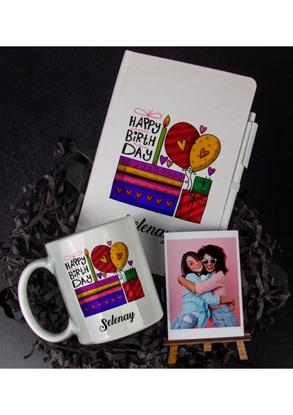 Kişiye Özel Defter Kalem Kupa ve Fotoğraflık Seti 85803