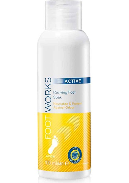 Foot Works Active Canlandırıcı Ayak Banyosu 100 ml