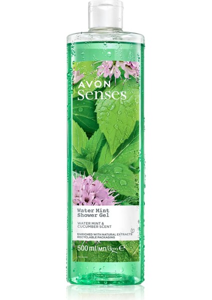 Senses Water Mint Nane ve Salatalık Kokulu Duş Jeli 500 ml