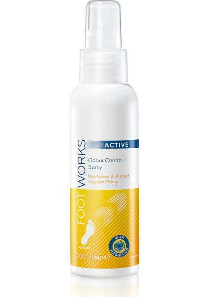 Foot Works Active Ayak Koku Kontrol Spreyi 100 ml