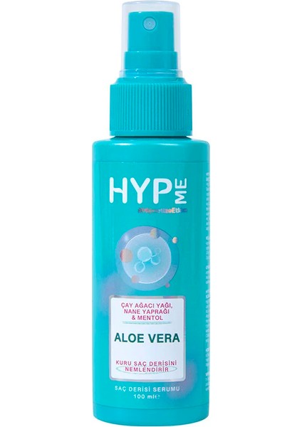 Hyp Me Aloe Vera Şampuan - Saç Derisi Serumu 2'li Set