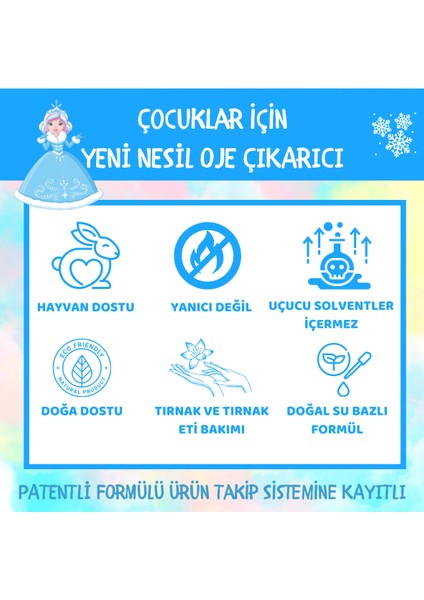 Fresh Up Yeni Nesil Doğal Çocuk Oje Çıkarıcı Naturel Kokusuz 10 ml