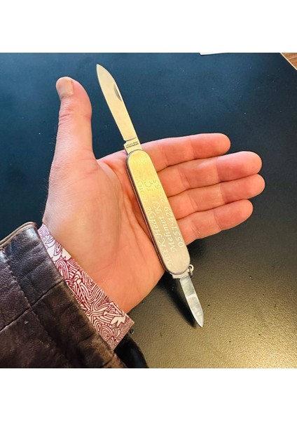 Kamp Outdoor Mini Metal Cep Çakısı