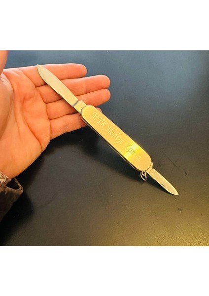 Kamp Outdoor Mini Metal Cep Çakısı