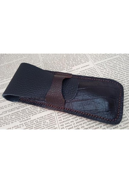 Hakiki Deri El Emeği Özel Kalemleriniz Için Kalemlik Kalem Kutu 27 cm 6 cm 15N7