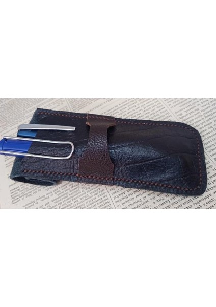 Hakiki Deri El Emeği Özel Kalemleriniz Için Kalemlik Kalem Kutu 27 cm 6 cm 15N7 fiyatları