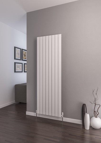 Teos Çelik Radyatör 595 x 1800 Beyaz Ral 9016 Gloss 80