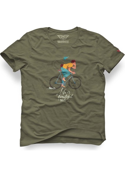 Bisiklet Sürüşü Tasarım T-Shirt Bisiklet Baskılı Tasarım T-Shirt Büyük Beden Unisex Tasarım T-Shirt