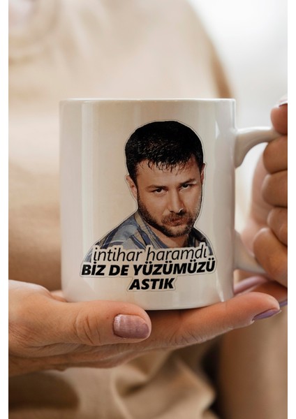 Azer Bülbül Kişiye Özel Baskılı Kupa Bardak