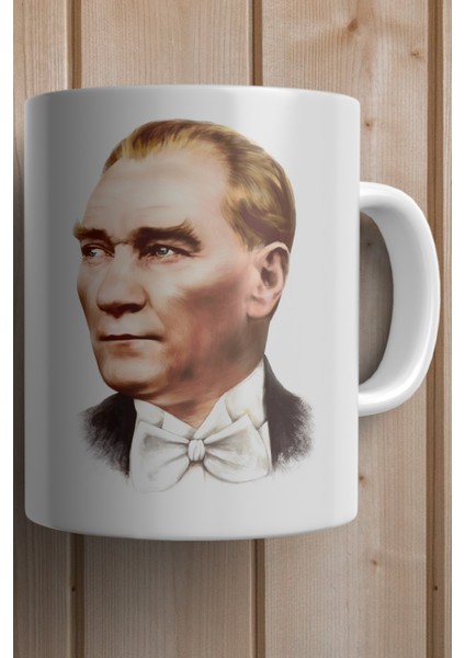 Yılbaşı Hediyesi Kişiye Özel Atatürk Baskılı Kupa Bardak fiyatları