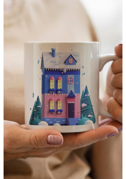 Yılbaşı Temalı Kişiye Özel Isimli Kupa Bardak