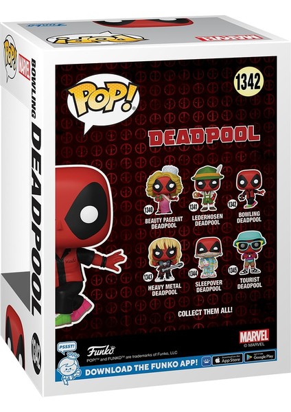 Pop! Marvel: Deadpool - Bowling Vinyl Figure Figür