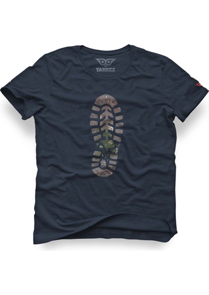 Ayak Izi Tasarım T-Shirt