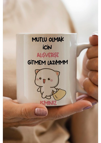 Sevgililer Günü Hediyesi Kişiye Özel Mood Baskılı Kupa Bardak