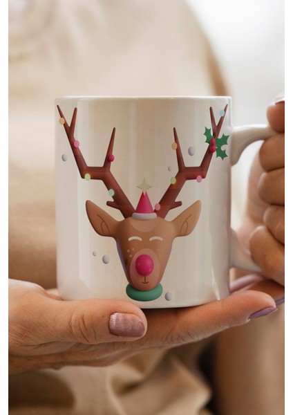 Yılbaşı Temalı Kişiye Özel Isimli Kupa Bardak