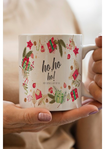 Yılbaşı Temalı Kişiye Özel Isimli Kupa Bardak