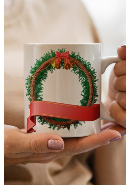 Yılbaşı Temalı Kişiye Özel Isimli Kupa Bardak