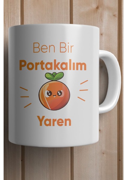 Yılbaşı Hediyesi Kişiye Özel Portakal Baskılı Kupa Bardak fiyatları