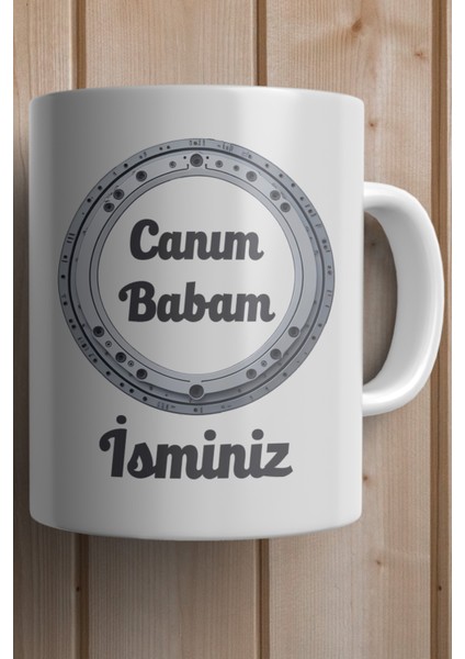 Yılbaşı Hediyesi Kişiye Özel Babam Baskılı Kupa Bardak fiyatları