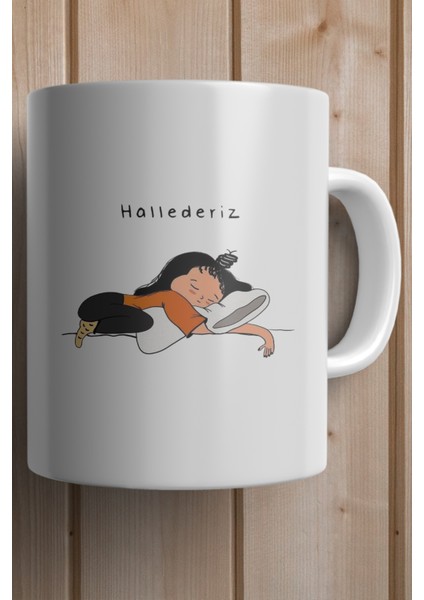 Hallederiz Kişiye Özel Baskılı Kupa Bardak fiyatları