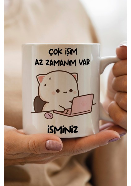 Sevgililer Günü Hediyesi Kişiye Özel Mood Baskılı Kupa Bardak