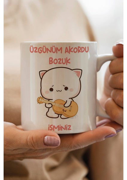 Sevgililer Günü Hediyesi Kişiye Özel Mood Baskılı Kupa Bardak