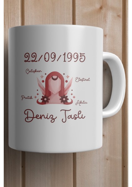 Başak Burcu Yılbaşı Hediyesi Kişiye Özel Kupa Bardak fiyatları