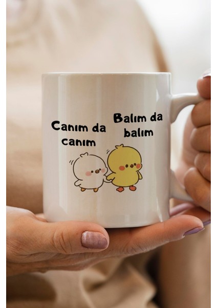 Canım Da Canım Balım Da Balım Kişiye Özel Baskılı Kupa Bardak
