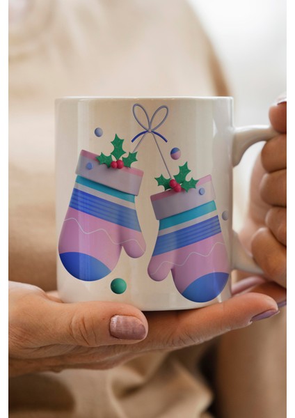 Yılbaşı Temalı Kişiye Özel Isimli Kupa Bardak