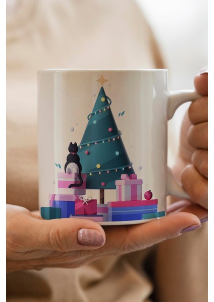 Yılbaşı Temalı Kişiye Özel Isimli Kupa Bardak