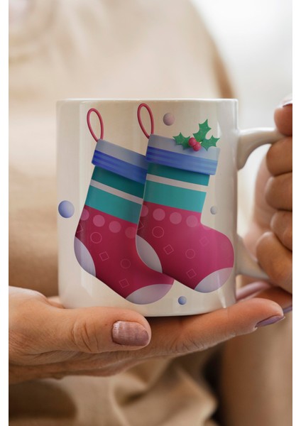 Yılbaşı Temalı Kişiye Özel Isimli Kupa Bardak