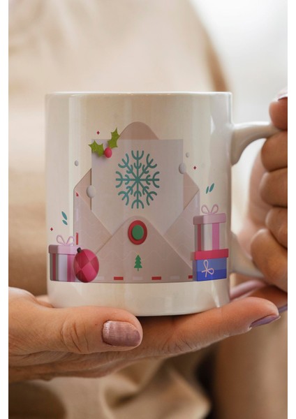 Yılbaşı Temalı Kişiye Özel Isimli Kupa Bardak