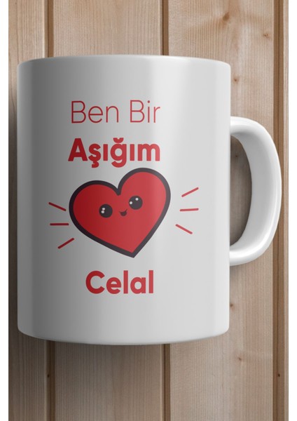 Yılbaşı Hediyesi Kişiye Özel Kalp Baskılı Kupa Bardak fiyatları