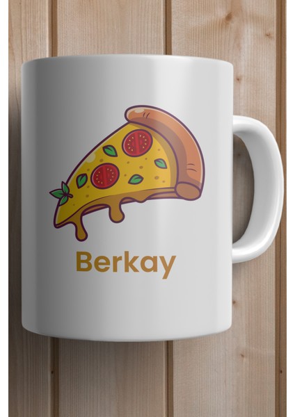 Pizza Yılbaşı Hediyesi Kişiye Özel Kupa Bardak fiyatları