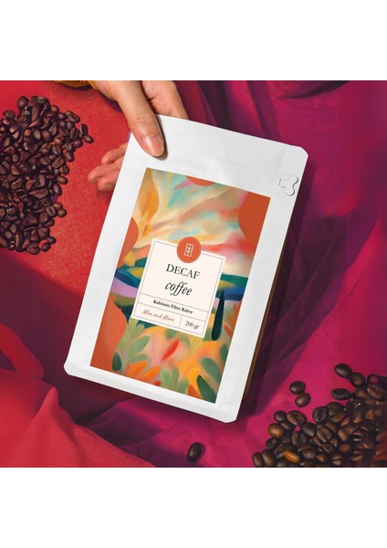 Decaf Coffee - Kafeinsiz Filtre Kahve, 200 Gr
