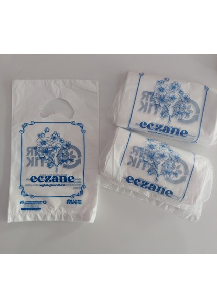 2000 Adet - 17×27 cm Mini Boy Eczane Poşeti