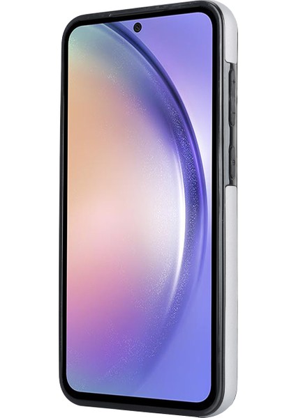 Samsung Galaxy A54 5g Kılıf Için Şık Dalga Desenli Halka Asılı Tokalı Telefon Kapağı, Kickstand-Gümüş (Yurt Dışından) fiyatları
