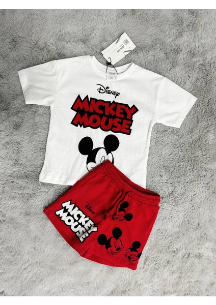 Lolipop Kids Store Mickey Mause Şortlu Takım