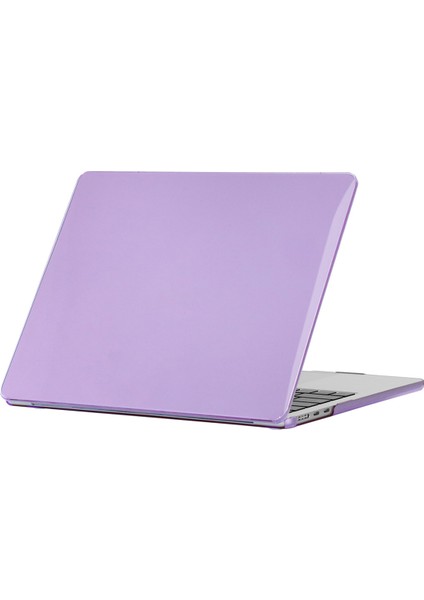 Darbeye Dayanıklı Kılıf Macbook Air 15 Inç (2023) M2 A2941/(2024) A3114 M3 Çizilmez Dizüstü Bilgisayar Sert Pc Kasa-Açık Mor (Yurt Dışından)