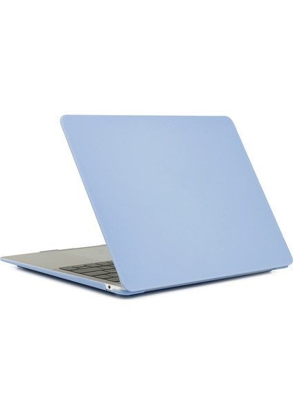 MacBook Pro 16 Inç (2019) Için Mat Plastik Ön ve Arka Koruyucu Kılıf - Bebek Mavisi (Yurt Dışından)