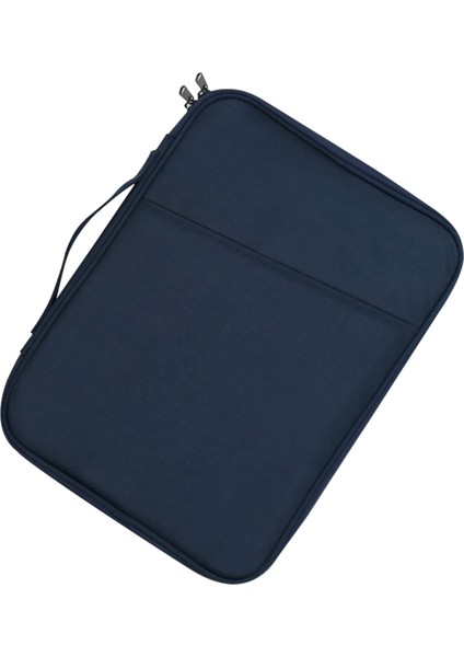 10.8-11 Inç Darbeye Dayanıklı Laptop Çantası 180 Derece Açılır Tablet Çanta-Koyu Mavi (Yurt Dışından)