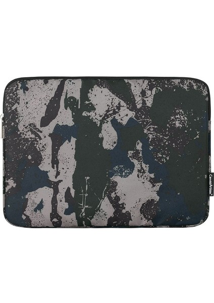 Kamuflaj Desenli Laptop Kılıfı Soft Liner Notebook Çantası-Gri/15-Inç Laptop Için (Yurt Dışından)