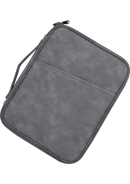 10.8-11 Inç Darbeye Dayanıklı Laptop Çantası 180 Derece Açılır Tablet Çanta-Koyu Gri (Yurt Dışından)