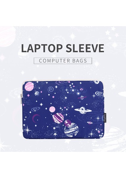 Ultra-Ince Polyester Dizüstü Bilgisayar Kılıfı Dış Uzay Desenli Dizüstü Bilgisayar Çantası-Mavi/11 Inç Dizüstü Bilgisayar Için (Yurt Dışından) fiyatları