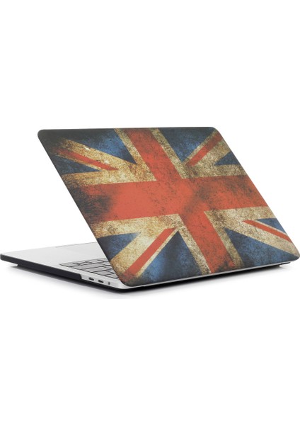 MacBook Air 13.3 Inç Retina Ekran A2337 M1 (2020)/AIR 13.3 Inç Retina Ekran A2179 (2020)/AIR 13.3 Inç (2019) (2018) A1932-THE Union Jack Için Desenli Sert Kapak Kılıf (Yurt Dışından) fiyatları