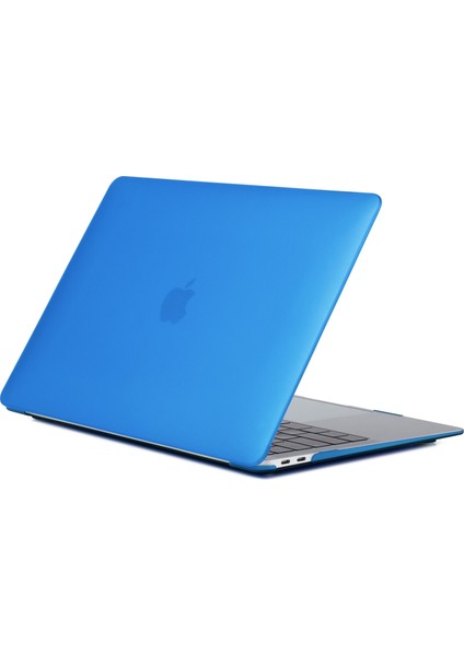 MacBook Pro 16 Inç (2021) (A2485) Için Çizilmeye Dayanıklı Mat Pc Ön ve Arka Koruyucu Kabuk-Koyu Mavi (Yurt Dışından)