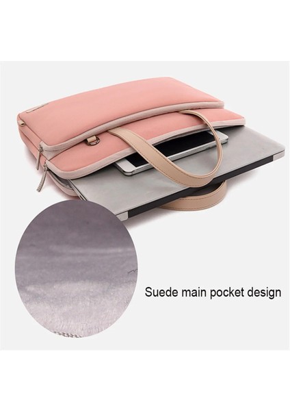 13.3/14 Inç Laptop Saklama Çantası Oxford Kumaş Seyahat Çantası-Pembe (Yurt Dışından) fiyatları