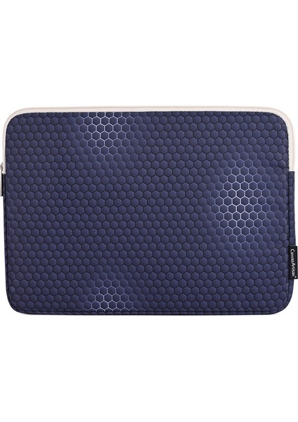 Dizüstü Bilgisayar Kılıfı Çizilmeye Dayanıklı Petek Desenli Dizüstü Bilgisayar Taşıma Çantası-Koyu Mavi/15-Inç Dizüstü Bilgisayar Için (Yurt Dışından)