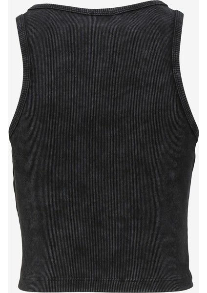 Antrasit Kadın Bisiklet Yaka Basic Atlet C4SL-TST4044 fiyatları