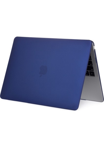MacBook Pro 14 Inç (2021) (A2442) Parmak Izi Önleyici Mat Pc Ön ve Arka Koruyucu Kabuk-Safir Için (Yurt Dışından)